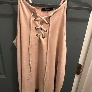 Suede Tank
